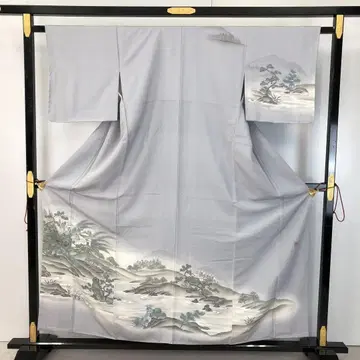 호몬기 작가 작품 아름다운 풍경 무늬 파랑 회색 교육용 실 KK-2100