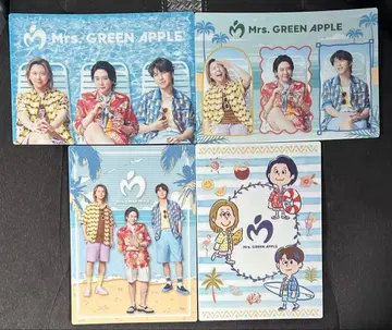 Mrs. GREEN APPLE 로손 비주얼 시트 컴플리트 4매