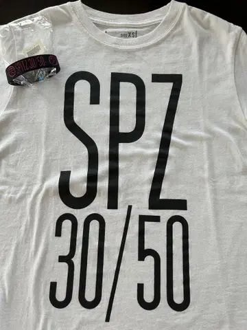 Spitz 티셔츠 30/50 티셔츠와 리스트 밴드 세트