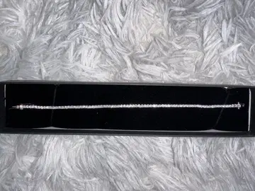 모이사나이트 테니스 체인 팔찌 2mm 19cm GRA 감정서 포함