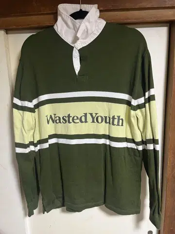 wasted youth 라거 셔츠 그린 M 사이즈