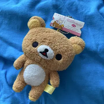 리락쿠마 푹신푹신 마스코트 키링