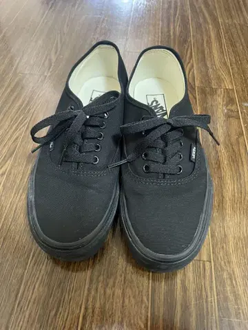 VANS 블랙/블랙