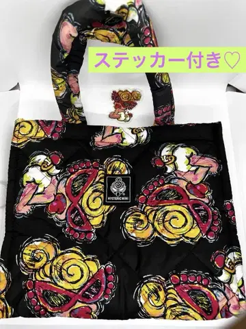 미사용 새상품 HYSTERIC MINI 블랙 히스 미니 스티커 포함