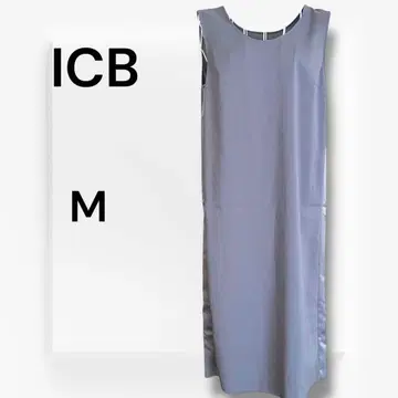 ICB 아이시비 슬리브리스 원피스 심플 그레이 M