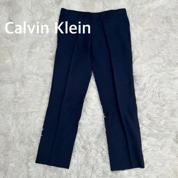 Calvin Klein 캘빈클라인 슬랙스 센터 프레스 팬츠