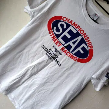 도코로 죠지 세타가야 베이스 T셔츠 SEAF 스트릿 레이싱 팀 공식