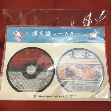 포켓몬 센터 후쿠오카 하카타 오리 코스터 2장 세트