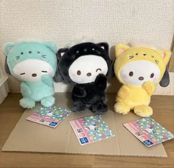 포차코 카마테냥 봉제 인형 전 3종 세트
