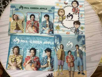 Mrs.GREEN APPLE 비주얼 시트 4종 세트