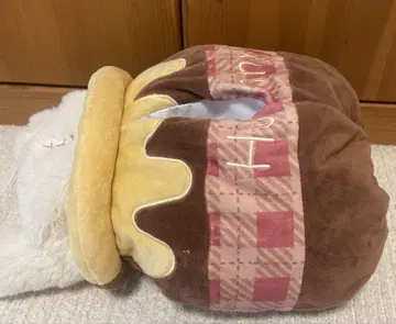 디즈니 푸우 봉제 인형 티슈 케이스