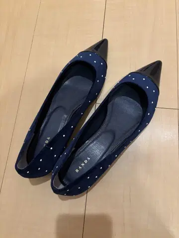 RANDA 네이비 스틸레토 신발 255