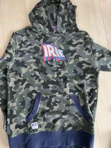 IRIE 카모 패턴 후드티