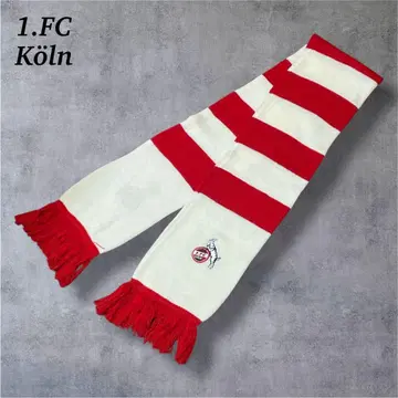 [ i2535 ] 축구 머플러 1. FC 쾰른 독일 분데스리가 브로크코아
