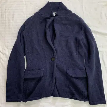 MACKINTOSH LONDON 자켓 가디건 라메 네이비