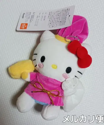 아베일 헬로키티 칠복신 마스코트 봉제 인형