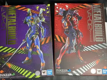메탈빌드 에반게리온 초호기 2호기 세트 METAL BUILD