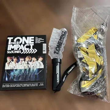SixTONES TrackONE IMPACT 응원봉 DVD 세트