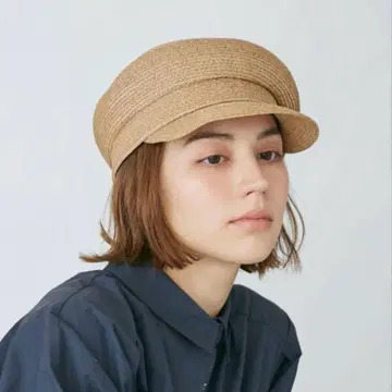 미사용 새상품 샤포드 오 헌팅 캡 Chapeau d'O 모자 밀짚