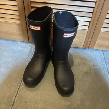 새상품급 헌터 레인부츠 25cm~25.5cm