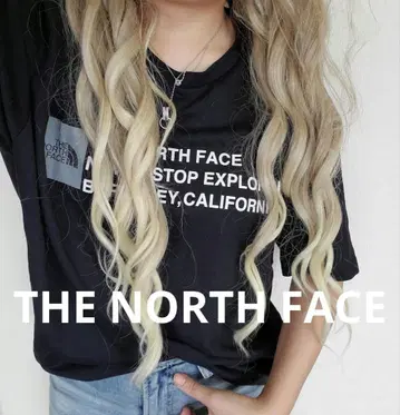 THE NORTH FACE 블랙 T셔츠 엄청 귀엽습니다!