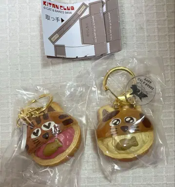 CAT&BAKES9456 도라네코 빵 마스코트 피넛 스트로베리