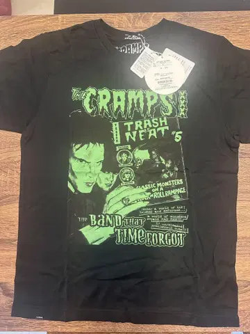 HYSTERIC GLAMOUR 크램프스 T셔츠 M 블랙