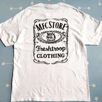MFC STORE THROWBACK S/S TEE size XL 화이트