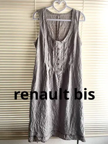 RENAULT BIS 원피스 튜닉 프랑스제 원단