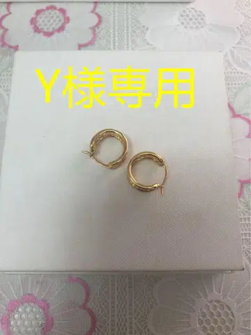 귀걸이 골드 컬러 멋지다 (Y)
