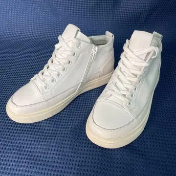 지아노바렌치노 소가죽 하이컷 스니커즈 23cm