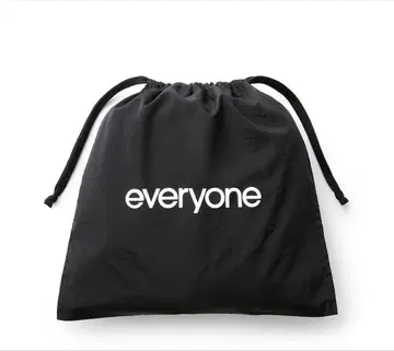 everyone nylon 킨차쿠 파우치 (BLACK)