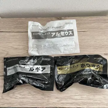 포켓몬스터 예약 특전 피규어 루기아 호우오 알세우스