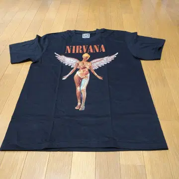 NIRVANA IN UTERO 블랙 티셔츠