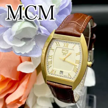 가동 손목시계 MCM 엠씨엠 벨트 새상품 배터리 날짜 F31