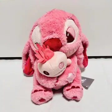 디즈니 스토어 스티치 봉제 인형 벚꽃 SAKURA 핑크
