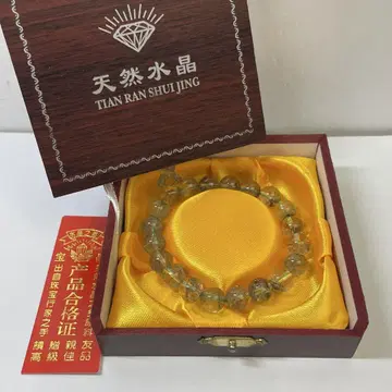 천연 수정 팔찌 액세서리 박스 포함 잡화