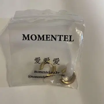 momentel jewelry 후프 귀걸이