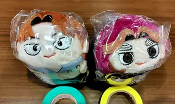 닌자 타마 란타로 포테코로 마스코트 리키치 타키야샤마루