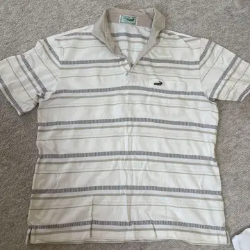 Lacoste 스트라이프 피케 셔츠