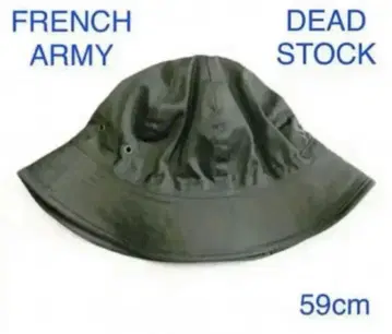 새상품 FRENCH ARMY HBT BUSH HAT OLIVE 59cm