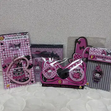 해피 복권 My Melody & Kuromi 5종 세트