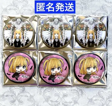 DEATH NOTE 데스노트 럭키 캔뱃지 야 카이사 미사미사 6개