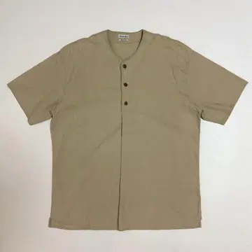 steven alan 헨리넥 스트레치 셔츠 린넨 리오셀