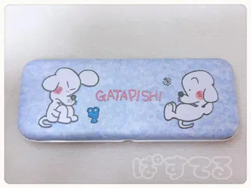 쇼와 레트로 가타피시 미도리사 팬시 캔 펜 필통 펜 케이스 캔