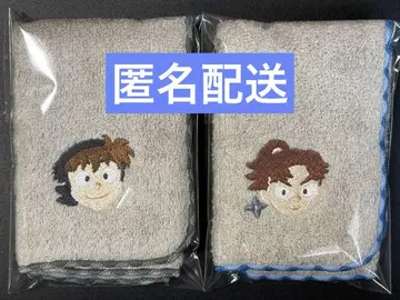 닌타마 란타로 자수 미니 타월 도이 한스케 야마다 리키치