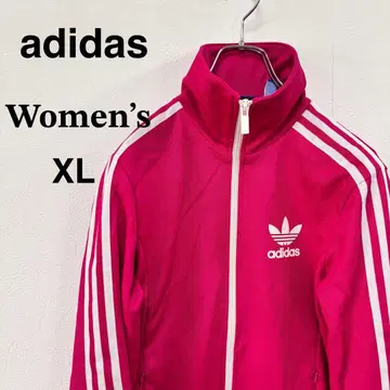 아디다스 오리지널 트랙 자켓 여성용 XL 핑크