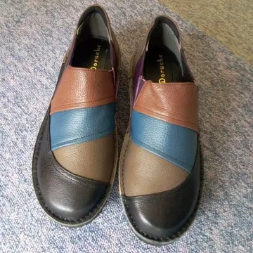 돌체 소가죽 슬립온 24.5cm