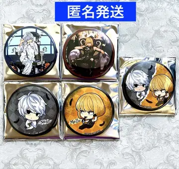 DEATH NOTE 데스노트 럭키 캔뱃지 메로 니아 5개