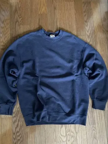 FRUIT OF THE LOOM 헤비 웨이트 맨투맨 네이비